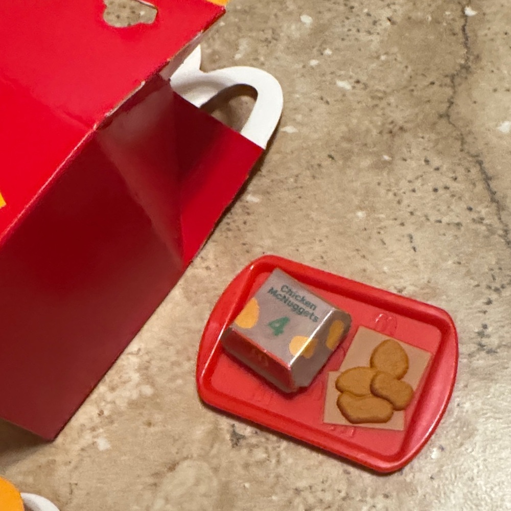McDonald’s mini meal toy